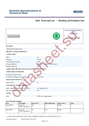 8662 000250 datasheet  